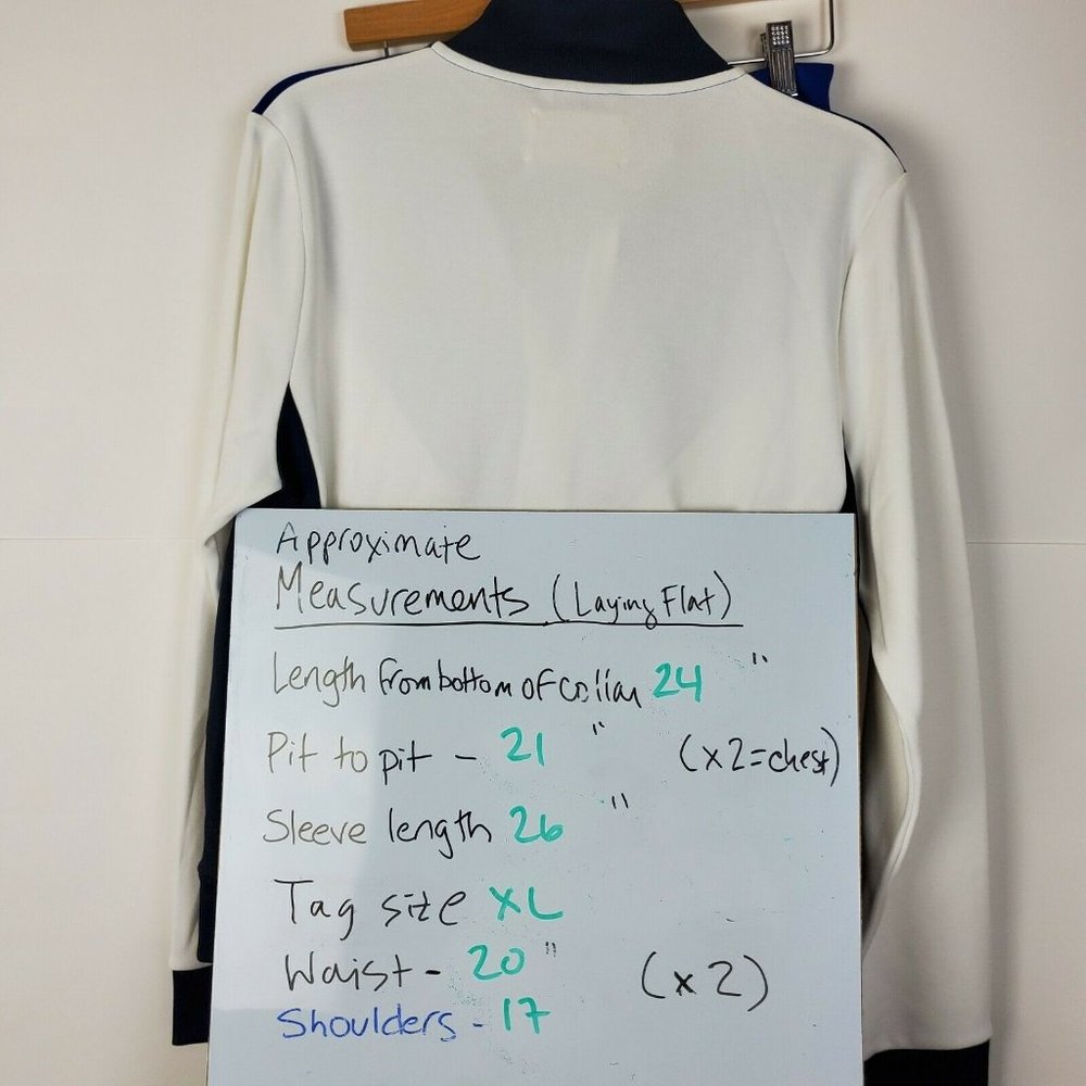 Tory Burch Sports Track Suit White Pants & Jacket - Picture 5 of 6